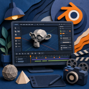 تحميل برنامج بلندر Blender للكمبيوتر لتصميم الرسوم ثلاثية الأبعاد والأنيميشن مجاناً